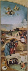 Aile gauche du triptyque de la Tentation de Saint Antoine
